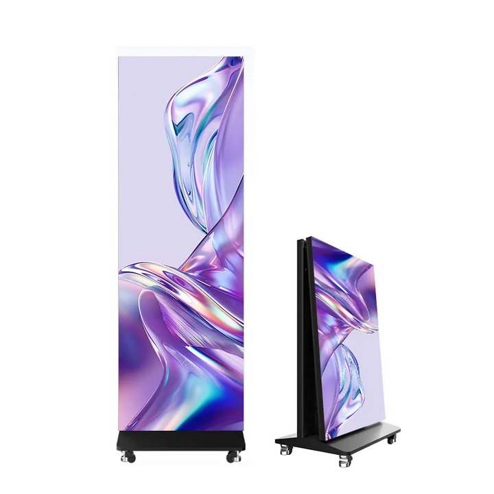 P2.5 Outdoor Floor-standing Foldable LED Poster Display Screen