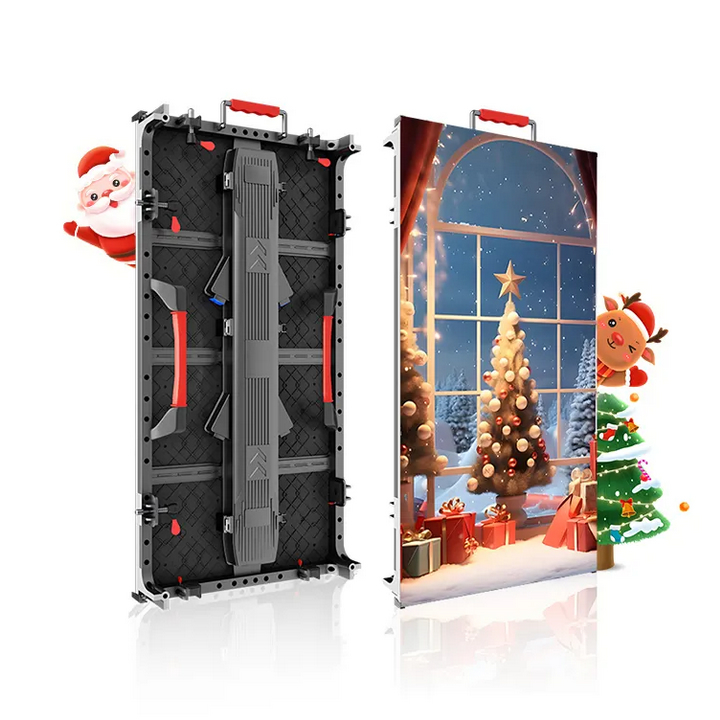 10ft x 12ft LED Advertising Display Panel with 500x1000mm Video Wall Cabinets